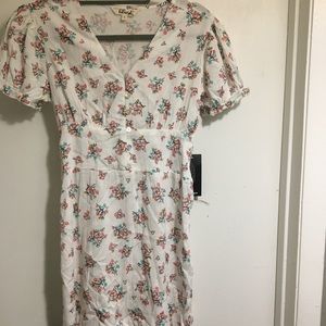 Floral print dress